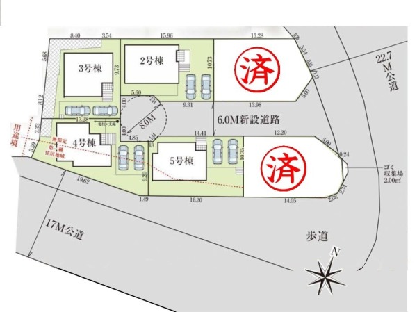 ~GRAFARE~成田市松崎 新築戸建 全6棟
