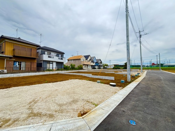 取手市駒場3丁目 第1期 建築条件なし売地 全3区画